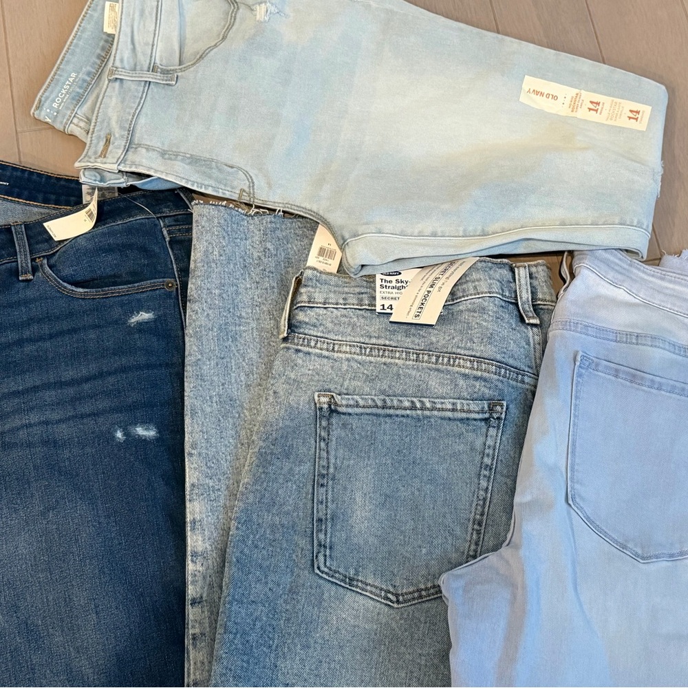 Old Navy Women's Jeans in Various Blue Shades & styles